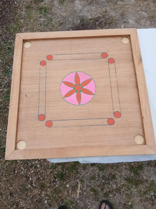 Jeu de carrom géant en bois